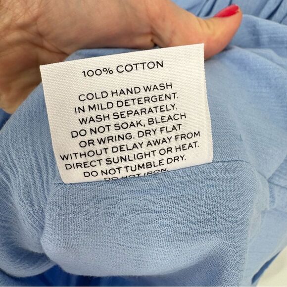 Free People x RUMER Camille Mini Dress Blue Small NWT‎ - Picture 9 of 10